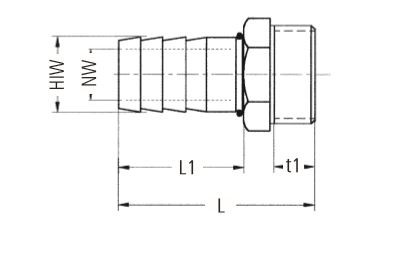 фото Соединение GEKA поворотное 360° под шланг 13 резьба наружная G1/2", 75/1DSK 2