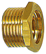 Редукція різьбова G 3/8 GZ - G 1/4 GW, латунь | Riegler