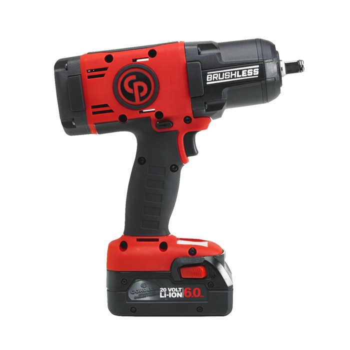 фото Гайковерт ударный аккумуляторный 1/2" - набор 4.0Ah | Chicago Pneumatic, CP8849 PACK 4.0AH 9