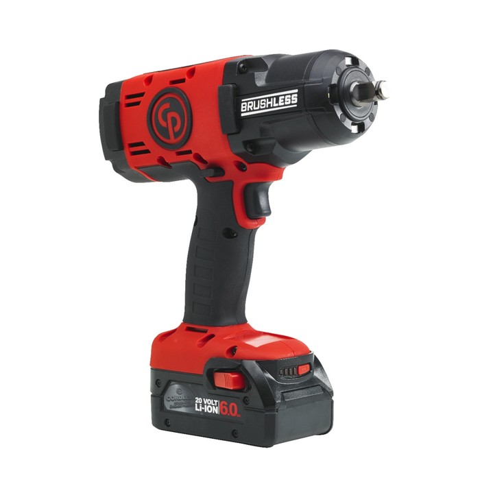 фото Гайковерт ударный аккумуляторный 1/2" - набор 4.0Ah | Chicago Pneumatic, CP8849 PACK 4.0AH 10