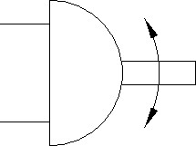 фото DFPD-20-RP-90-RD-F05 Гойдальний привод T11, FESTO-8048011 8
