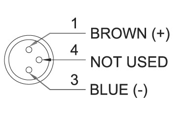 фото Датчик геркон 5-240V AC/DC 2-пров.,кабель 0,3m, штекер М8, KT65R-QD 3