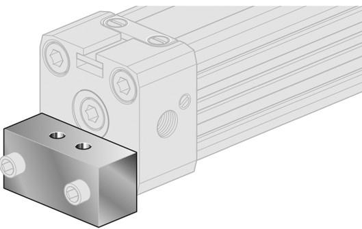 фото Лапа для пневмоцилиндра D63 (2 шт.) Smart Line New | Pneumat, SLNXP/63 1