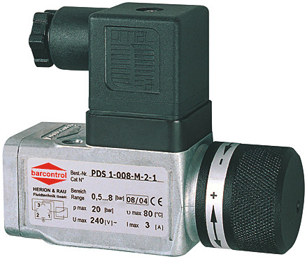 Датчик розрідження G1/4 внутрішня -0.85/-0.15 бар, 250V AC/28VDC | Riegler