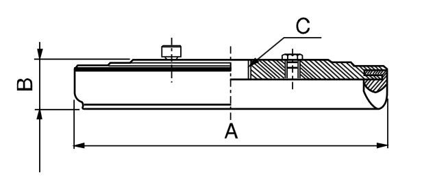 фото Присоска VS300, кріплення G3/4" внутр., матеріал EPDM, VS300-E-34F 2