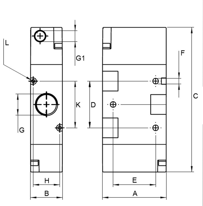 фото Клапан розподільник пневматичний 3/2 G 1/8 NC, моностабільний, ATEX | Aignep, 01VP03NC02 2