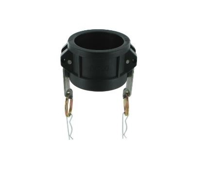 фото Соединение Camlock типа DC из полипропилена PP, заглушка штекера DN100, 4 дюйма, DC-400-PP, 115.40-PP 1