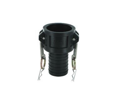 фото Соединение Camlock типа C из полипропилена PP DN80, гнездо, для шланга 76 мм, C-300-PP., 112.30-PP 1