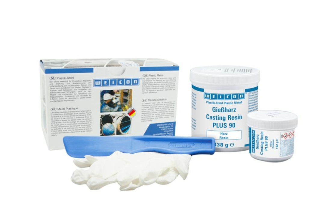 WEICON Casting Resin Plus 90 0,5 кг кристалічна ливарна маса | WEICON