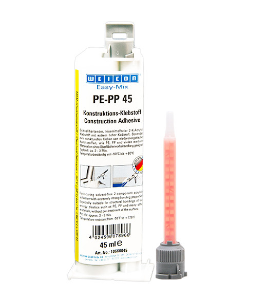 фото WEICON Easy-Mix PE-PP 50 мл структурный клей WEICON, 10665050 13