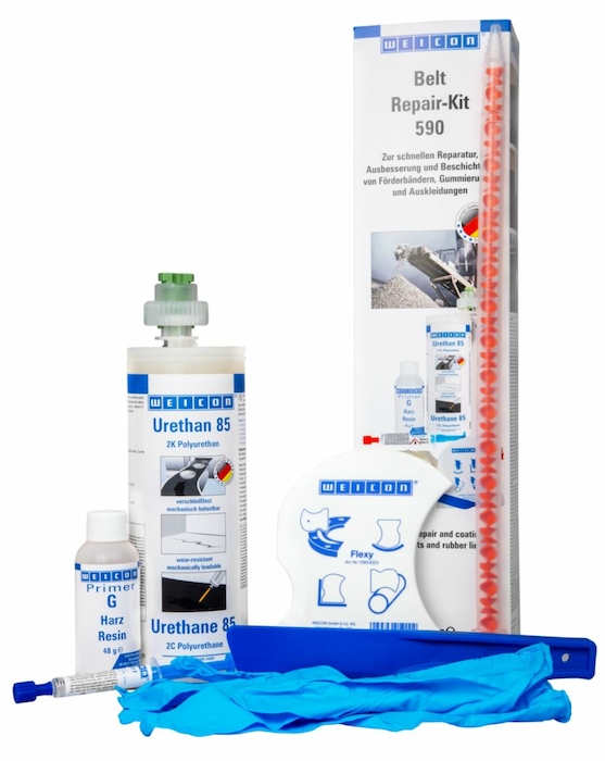WEICON Belt Repair-Kit 590 Система для швидкого ремонту гумових поверхонь | WEICON