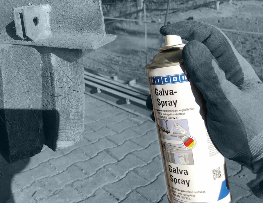 фото WEICON Galva Spray 400 мл захисне покриття для металевих поверхонь | WEICON, 11005400-51 2