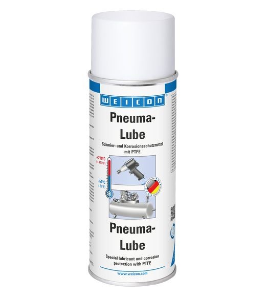 WEICON Pneuma Lube Spray 400 мл мастило та захист від корозії з PTFE | WEICON