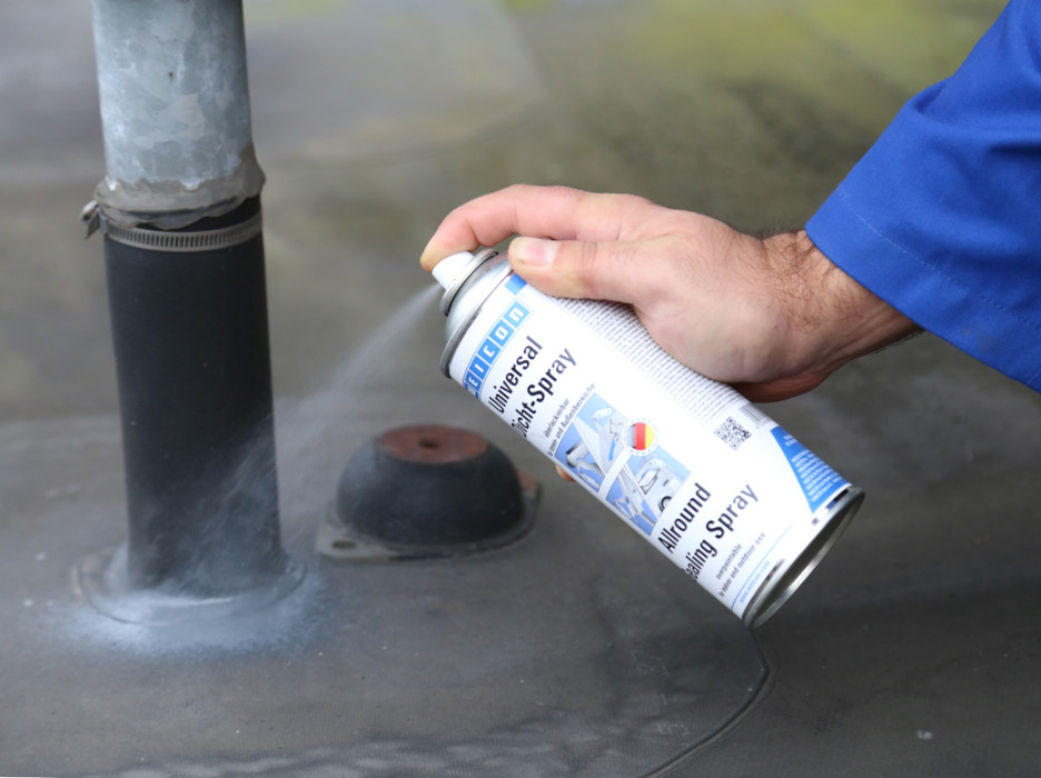 фото WEICON Allround Sealing Spray 400 мл чорний пластиковий спрей | WEICON, 11554400 2