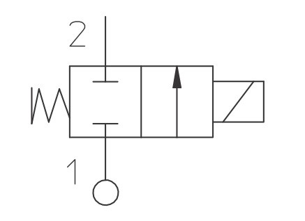 фото Електромагнітний клапан 2/2 NC, G1/4, PTFE, 0-90bar, 24V DC | Aignep, 21A2K0T12-XC-08024D 3