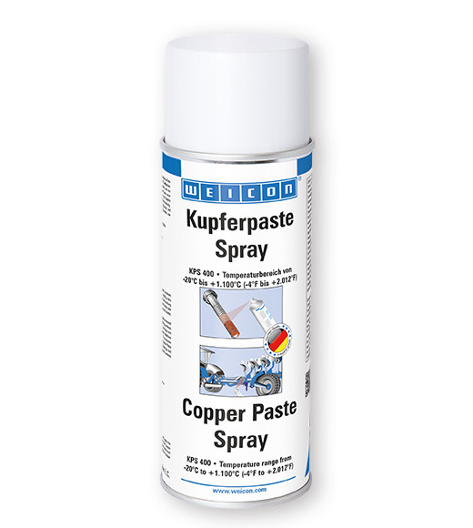 WEICON Copper Paste Assembly Spray 400 мл мідного спрею для високих температур | WEICON