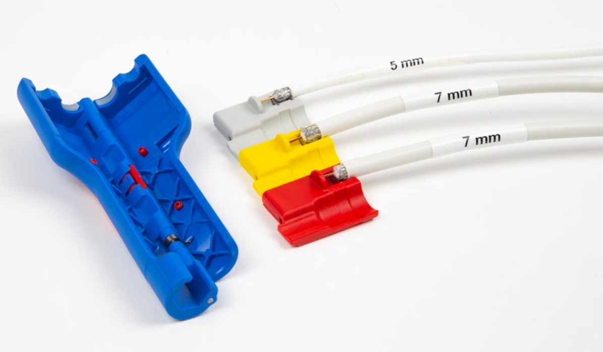 фото WEICON Tools Coax-Stripper No. 1 F Plus знімач ізоляції кабелів до з'єднань типу F | WEICON, 52000001 4