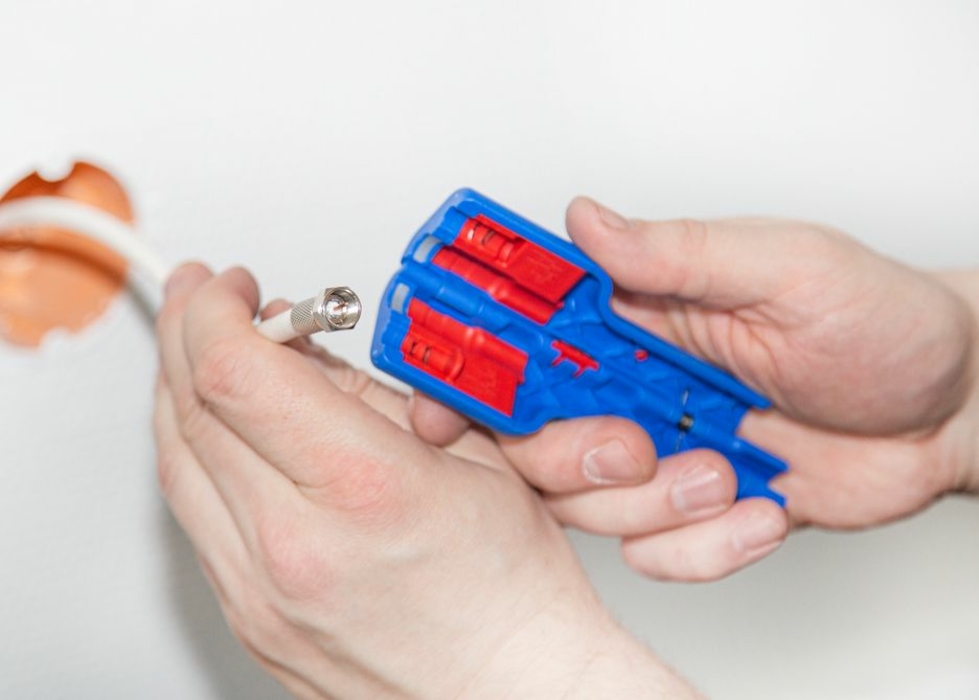 фото WEICON Tools Coax-Stripper No. 1 F Plus знімач ізоляції кабелів до з'єднань типу F | WEICON, 52000001 3