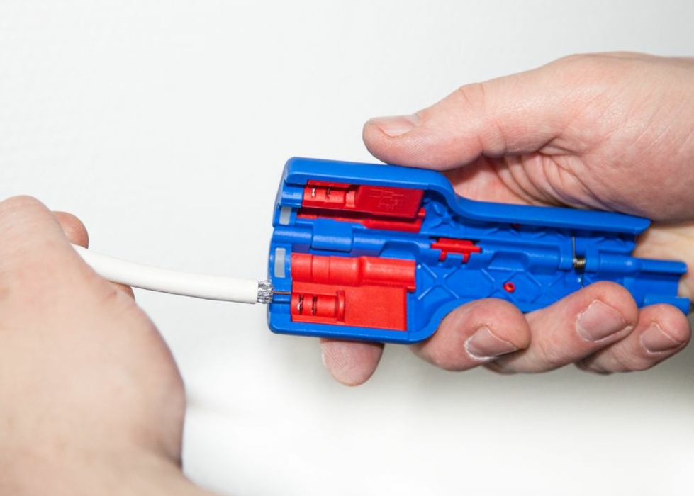фото WEICON Tools Coax-Stripper No. 1 F Plus знімач ізоляції кабелів до з'єднань типу F | WEICON, 52000001 2
