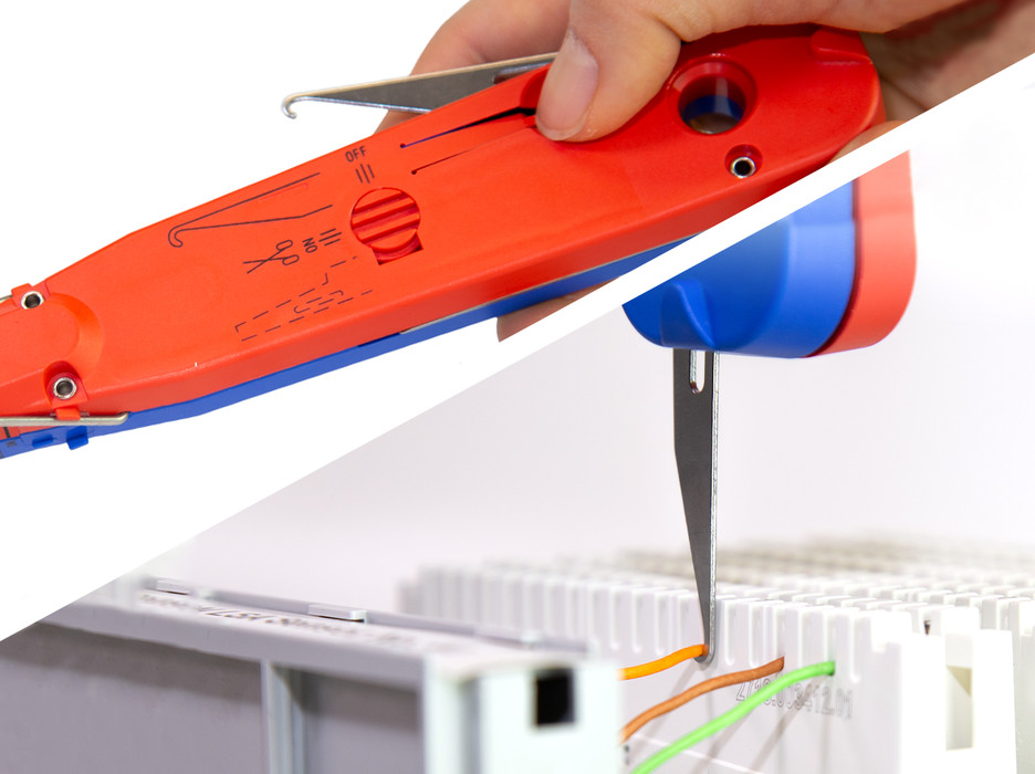 WEICON Tools No. 40 LSA Sensor ніж кронівський для обжиму телекомунікаційних кабелів | WEICON