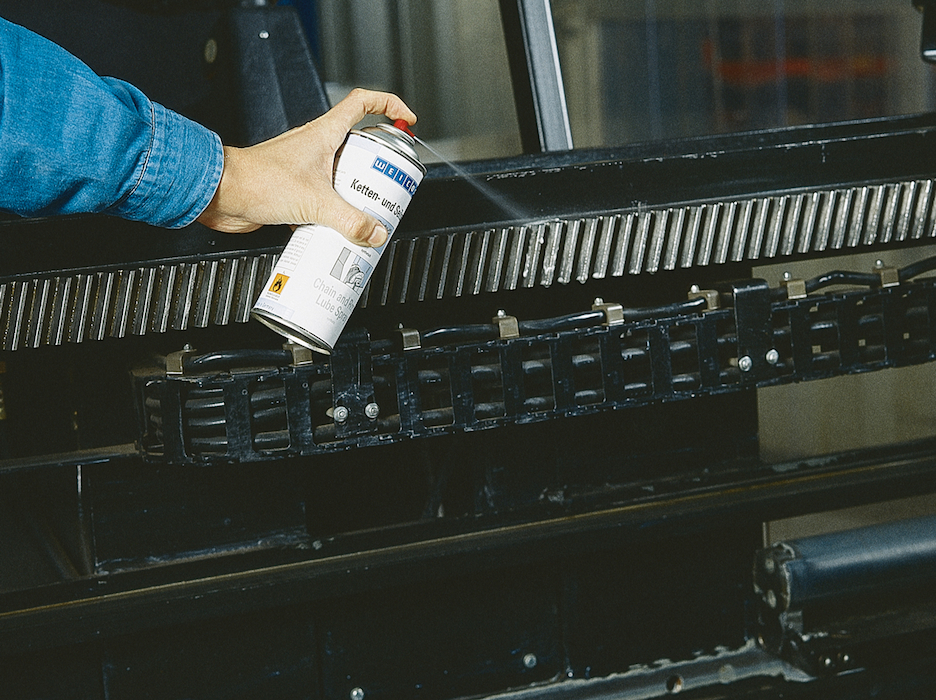 фото WEICON Chain and Rope Lube Spray 400 мл Мастило з високою адгезією для мотузок і ланцюгів | WEICON, 11500400-51 6