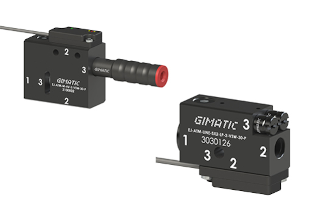 фото EJ-ATM-LINE-SX2-LP-2-VSW-50-P Насос вакуумный с кронштейном, разрежение G 1/8 внутр, выключатель PNP -50 kPa | GIMATIC, GIMATIC-3030127 2