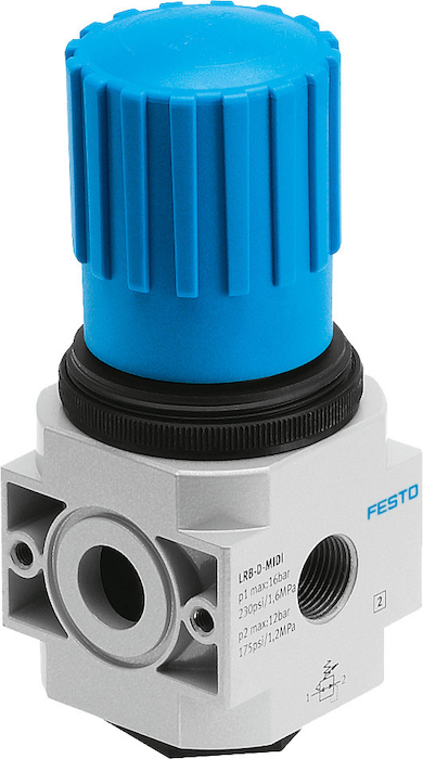 фото LRB-D-O-MINI Регулятор давления, FESTO-197535 1
