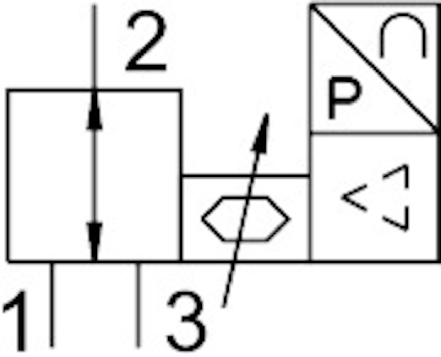фото VEAB-B-26-D9-F-V1-1R1 Пропорційний клапан тиску, FESTO-8046263 3