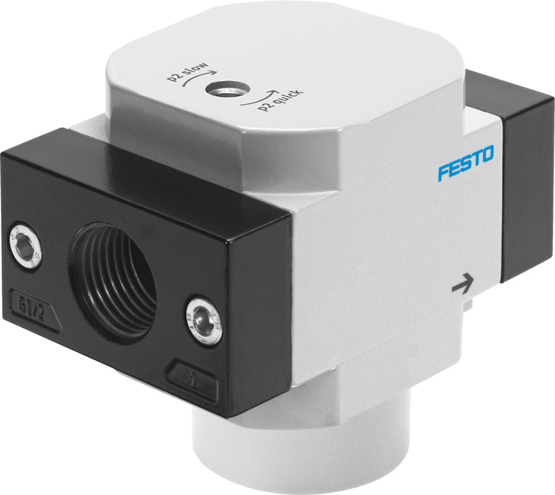 фото HEL-3/8-D-MINI Включающий клапан, FESTO-165078 1