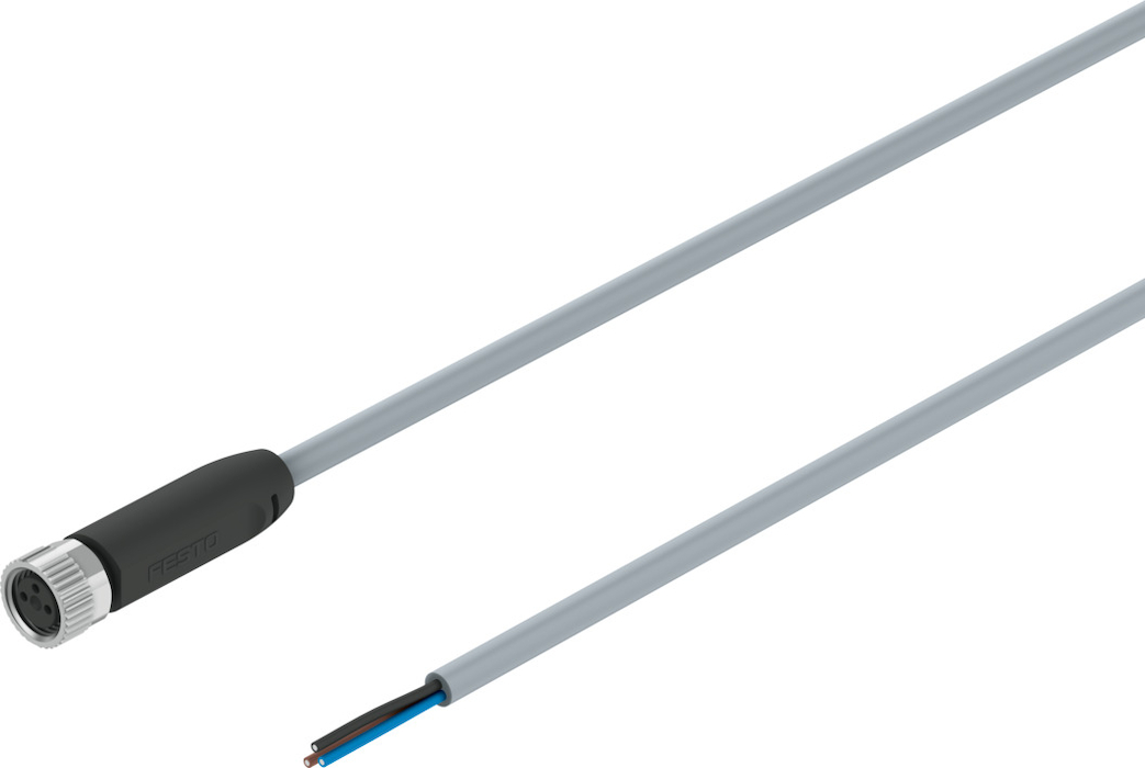 фото NEBA-M8G3-U-5-N-LE3 Провод, FESTO-8078224 1