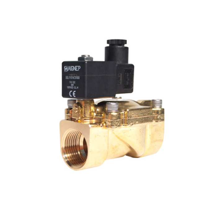 Електроклапан 2/2 NC G1/2 NBR 04F 0,15-16 Bar DN14 kv3,53 24VDC | Aignep