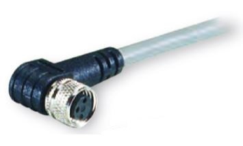 Кабель з кутовим штекером M8 3-pin, 5m.