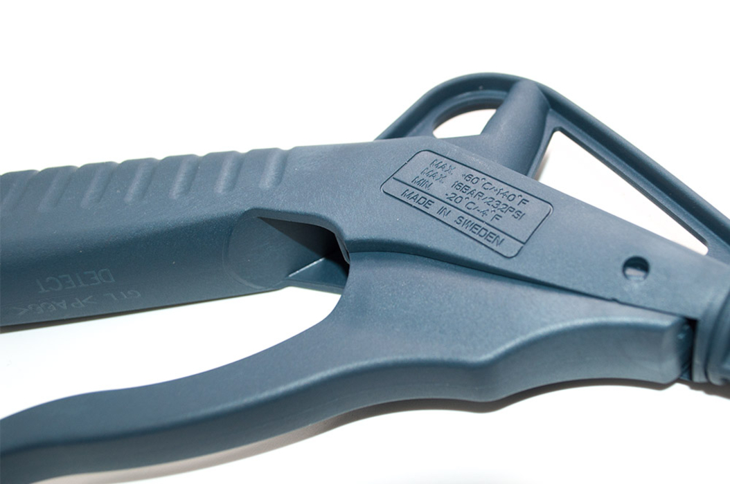 фото Пістолет CEJN серія 208 DETECT, R 1/4 GW, FDA/EC 1935/2004, трубка з нержавіючої сталі 90 мм, 11 208 7101 4