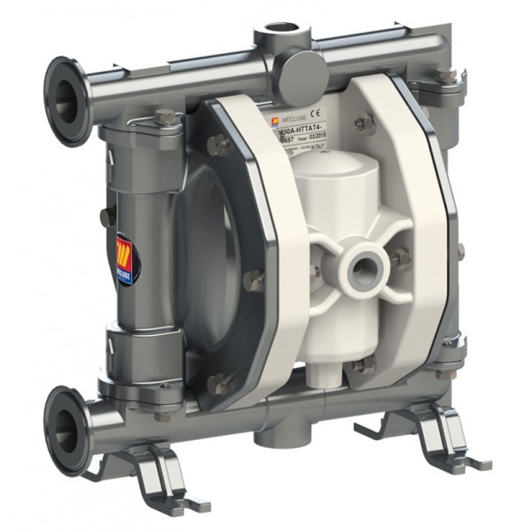 Насос мембранний SS120 FDA 120 л/хв SS EP/NBR+PTFE/SS | MECLUBE
