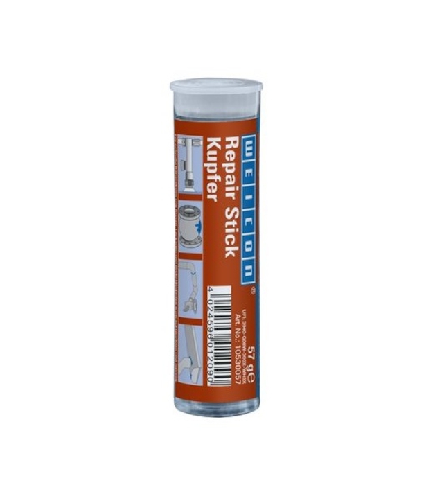 WEICON Repair Stick Cooper 57 г швидке твердіння, заповнення мідь, atest NSF | WEICON