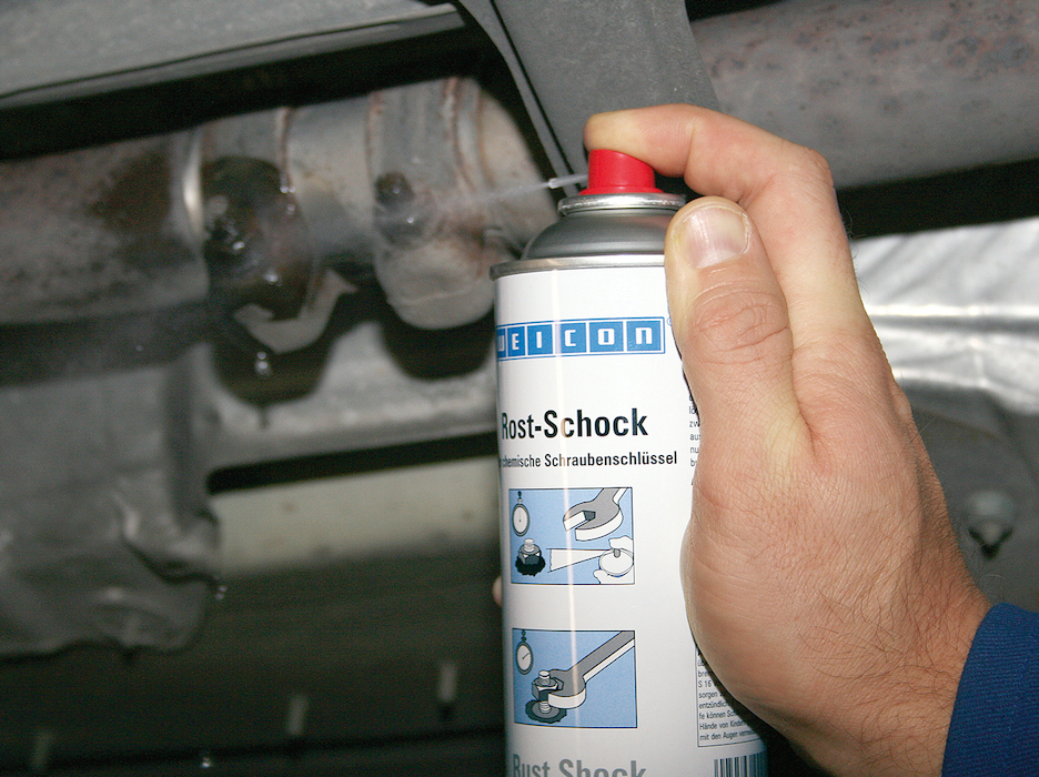 фото WEICON Rust Shock Spray 400 мл Спрей для покритих корозією, затертих та запечених різьб, 11151400-51 6