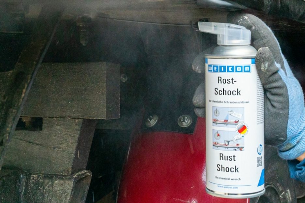 фото WEICON Rust Shock Spray 400 мл Спрей для покритих корозією, затертих та запечених різьб, 11151400-51 2