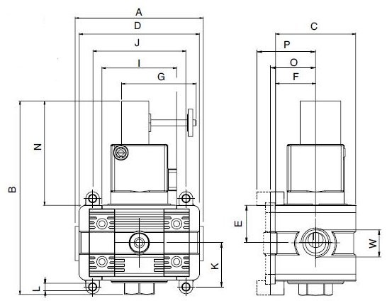 фото Блок плавного пуска 3/4" серия Standard | Aignep, T060307000002 2