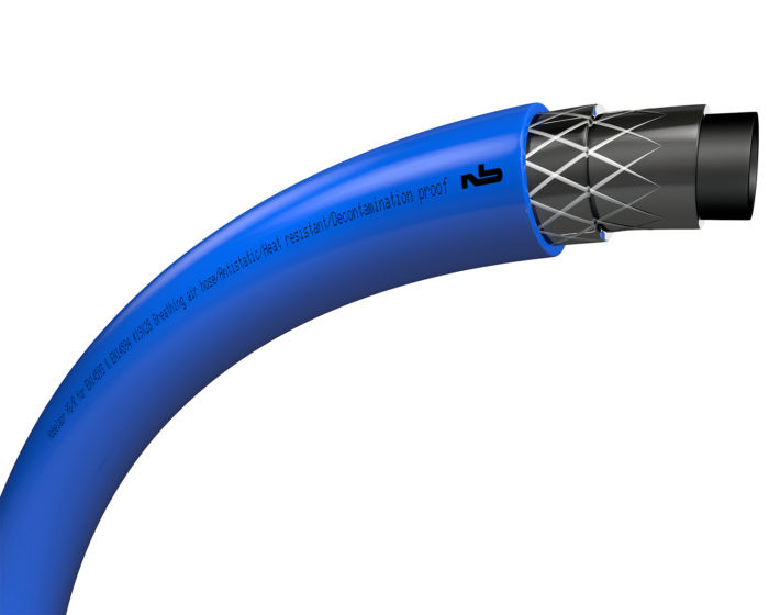 фото Шланг з пластику Nobelair AS/R антистатичний ATEX fi 6x12 мм, синій 1