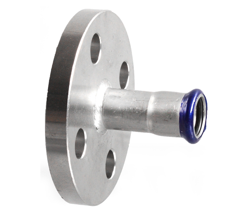 Фланець перехідний fi35, EDELSTAHL-M, PN16, нержавіюча сталь 316L, EFFEBI-PRESS