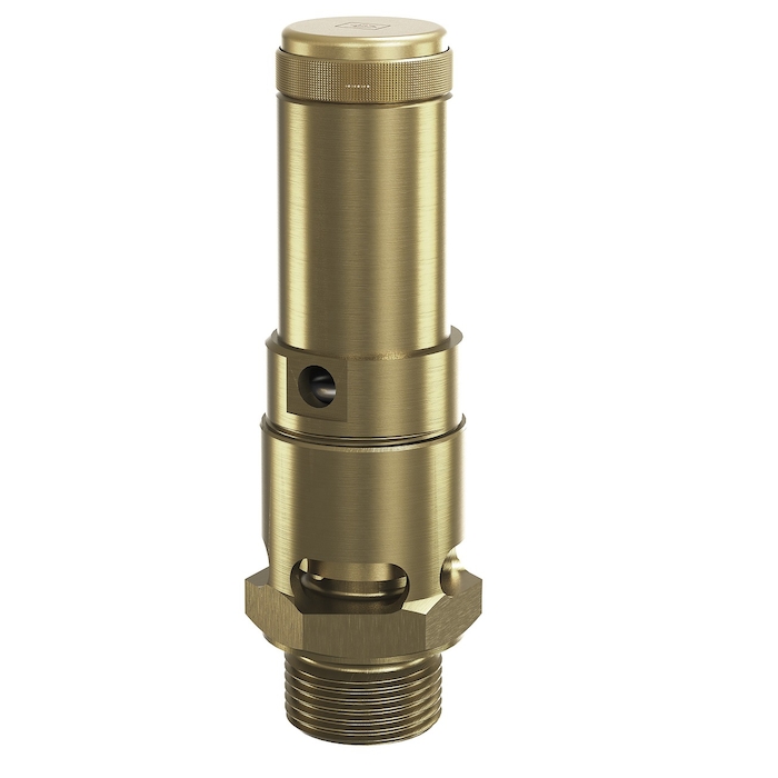 Запобіжний клапан DN8 G 1/4", Р відкриття = 10 бар, з сертифікатом WPZ 3.1 в комплекті | GOETZE