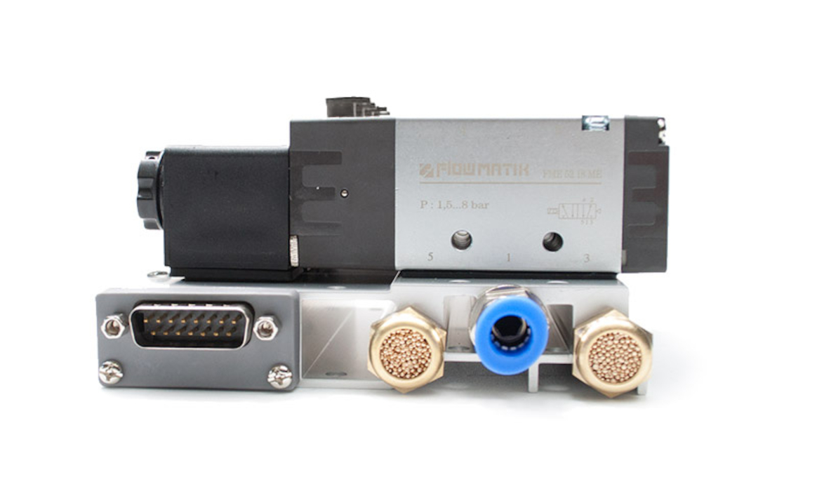 фото Клапанний острів Flowmatik, 10 клапанів 5/2 1/8'' з підключенням D-SUB 15 Pin, FME WZ 52 18 10D-SUB 3
