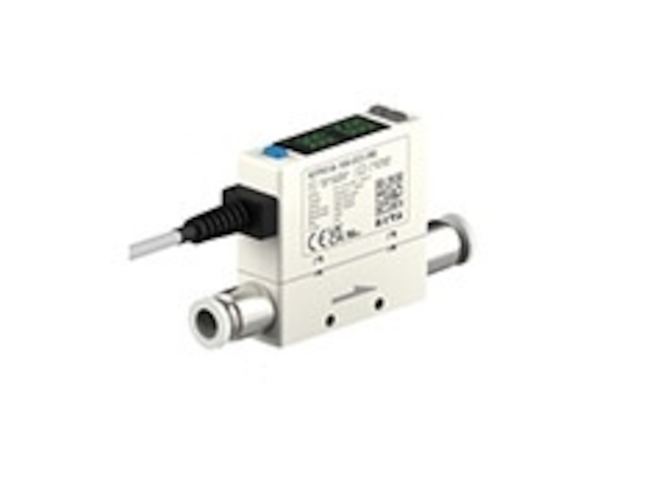 Цифровий датчик витрати і тиску 8 мм 200L 2 PNP+Analog (4-20mA) | KITA