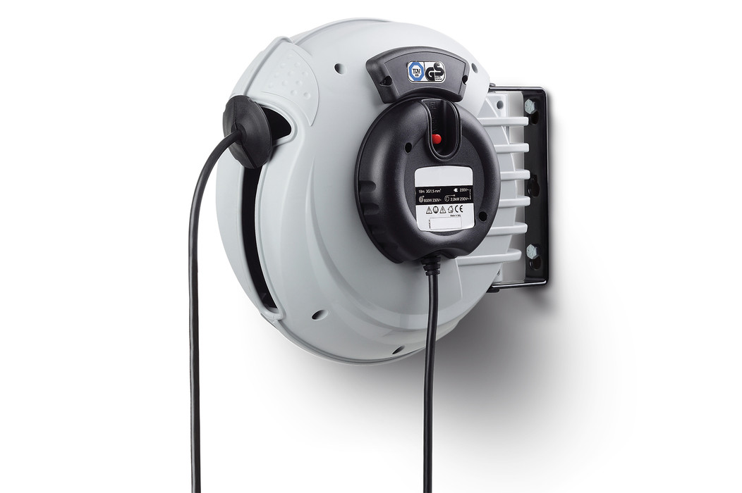 фото Катушка для электрического кабеля серия 106 Roll Compact 230V, L=15 m, провод 3x2,5 mm2, 10608767 1