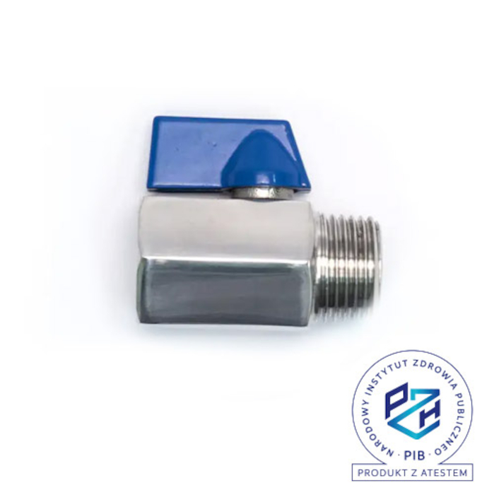 фото Шаровой кран мини нерж. 1/2"ВЗ | Pneumat, FMZK1 12WZ 1