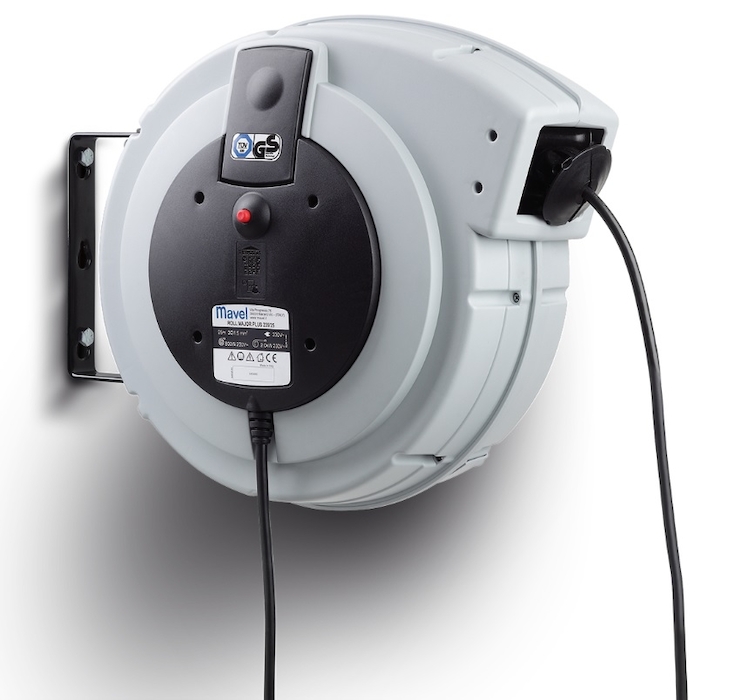 фото Катушка для электрического кабеля серия 108 Roll Major Plus 230V, L=20 m, провод 3x2,5 mm2, 10820721 2