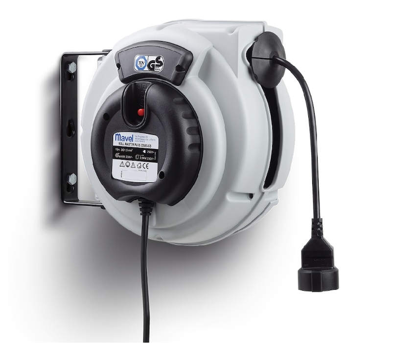 фото Катушка для электрического кабеля серия 103 Roll Master Plus 230V, L=15 m, провод 3x1,5 mm2, 10311020 2